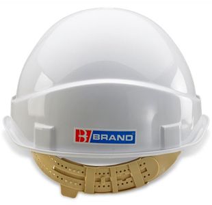 Comfort Vented Safety Helmet White