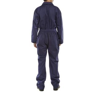 Beeswift Boilersuit Ctn Drll Nblu 34