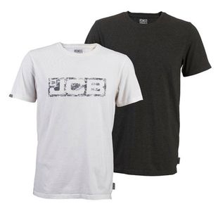 Jcb Essential Twin Pack Wht/Grey Xl