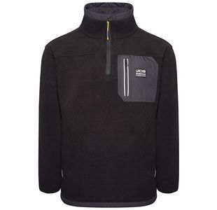 Jcb Heavyweight 1/4 Zip Black S