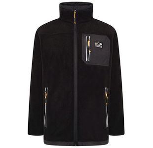 Jcb Trade Fleece Full Zip Black S