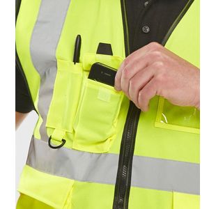 Exec Hi Vis Waistcoat Syellow L