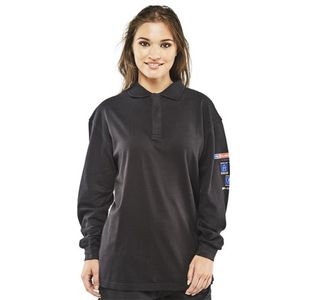 Arc Flash Polo Shirt Navy M