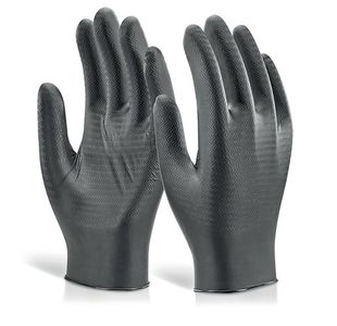 Nitrile Disp Gloves P/F M Pk1000