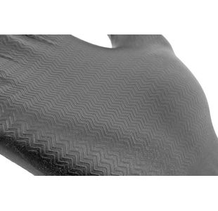 Nitrile Disb Gloves Pf Blk M Pk1000