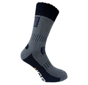 Rigger Boot Socks 1Pr Grey Uk 6-8.5