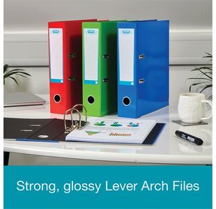 Oxford 70Mm Lever Arch A4 Light Blue