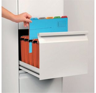 Oxford 5 Tabbed Folder A4 Ass Pk5