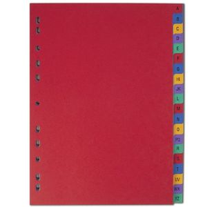 Elba A-Z Divider Pressboard A4