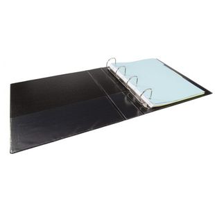 Elba Pres Rbndr 4D 40Mm A4 Blk Pk6