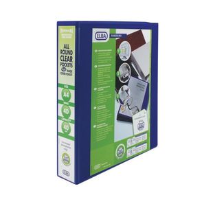 Elba Pres Rbndr 4D 40Mm A4 Bl Pk6