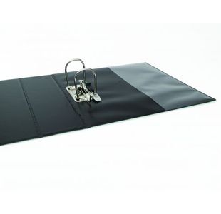 Elba Panorama Lever Arch A4 Blk Pk5