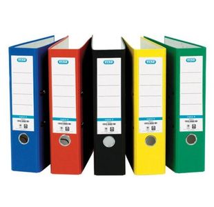 Elba Board Lever Arch A4 Astd Pk10