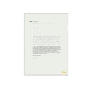 Elba Recycled Pe L-Folder Pk100