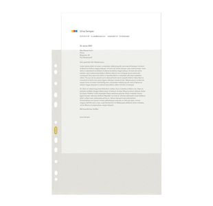 Elba Recycled Punched Pockets Pk100