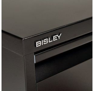 Bisley 4 Drw Filing Cab Black