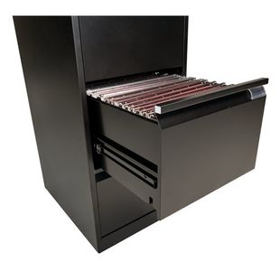 Bisley 4 Drw Filing Cab Black