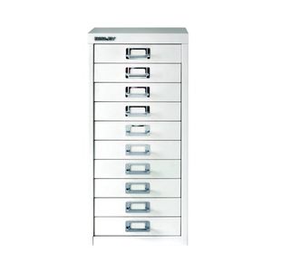 Bisley 10 Mdr Cabinet Chalk White