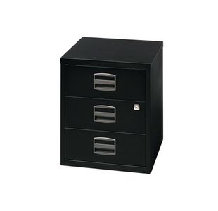 Bisley 3 Drw Home Filing Black