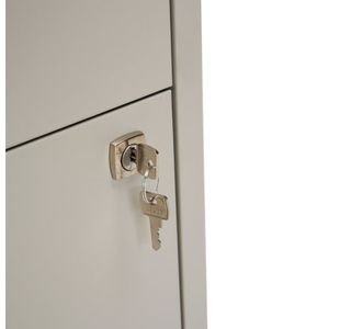 Bisley 4 Drw Home Flng Cabinet Grey