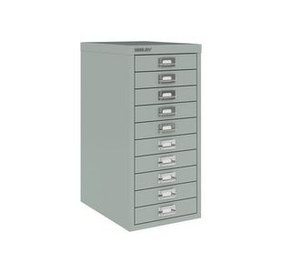 Bisley 10 Mdr Cabinet Slver