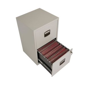 Bisley 2 Drw Home Filing Goose Grey