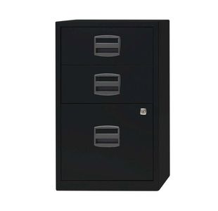 Bisley 3 Drw Home Filing Black