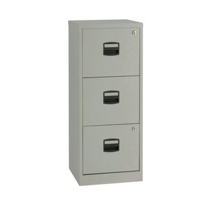 Bisley 3 Drw Filing Cab Grey