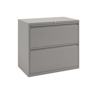 Bisley 2 Drw Filing Cab Goose Grey