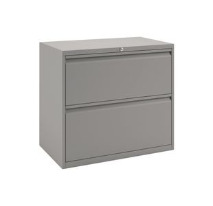 Bisley 2 Drw Filing Cab Goose Grey