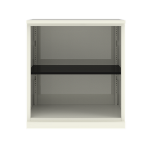 Bisley 2 Door Cupboard Goose Grey