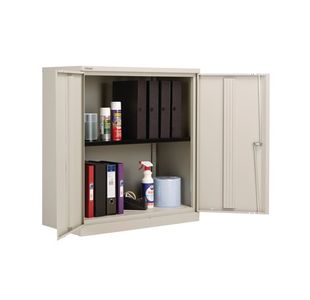 Bisley 2 Door Cupboard Goose Grey