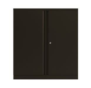 Bisley 2 Door Cupboard Black