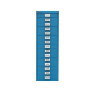 Bisley 15 Mdr Cabinet Azure Blue