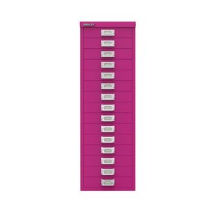 Bisley 15 Mdr Cabinet Fuchsia