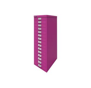 Bisley 15 Mdr Cabinet Fuchsia