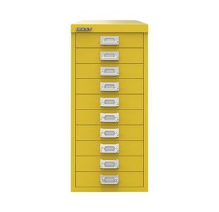 Bisley 10 Mdr Cabinet Canary Yellow