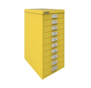 Bisley 10 Mdr Cabinet Canary Yellow