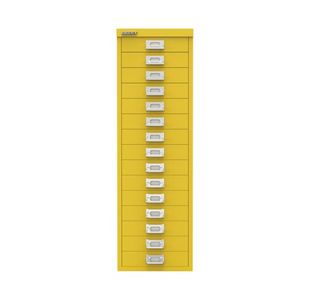 Bisley 15 Mdr Cabinet Canary Yellow