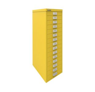 Bisley 15 Mdr Cabinet Canary Yellow