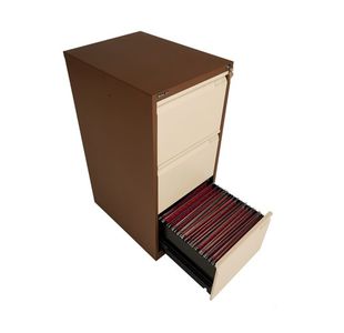 Bisley 3 Drw Filing Cab Coffee/Cream