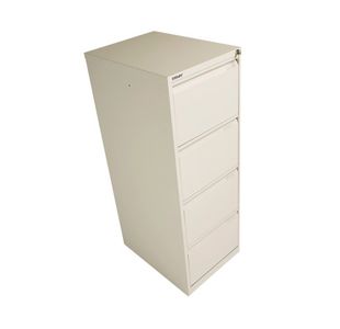Bisley 4 Drw Filing Cab Chalk
