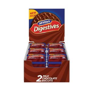 Mcvities Milk Choc Digestive Pk24