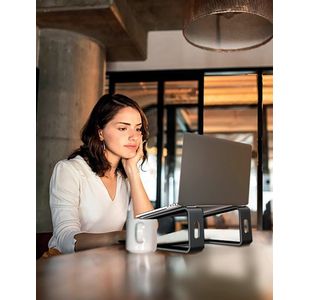 Laptop Riser Stand 17In Black