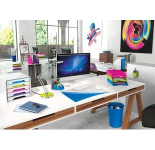 Cep Pro Gloss Desk Tidy Pink 580G