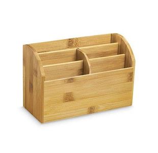 Cep Slva Bamboo Desk Tidy