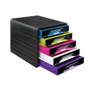 Cep Smoove 5 Drawer Module Blk/Ast