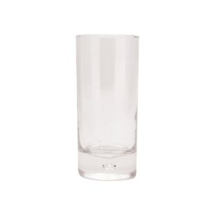 Clear Tall Tumbler Drink Glass Pk6