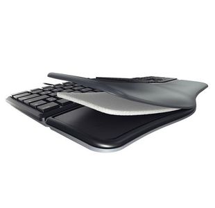 Cherry Kc 4500 Ergo Wired Kbrd Blk