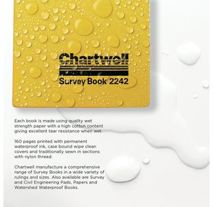 Chartwell Survy Bk 4X6.5 In